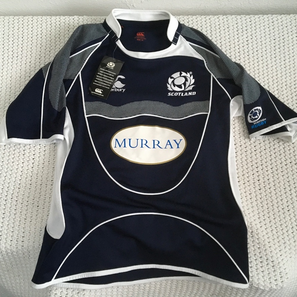 CANTERBURY RUGBY JERSEY NEW WITH TAGS, SIZE KIDS 12 - Picture 1 of 4